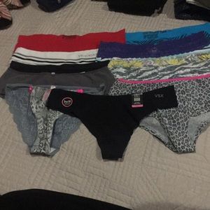 10 Victoria’s Secret/Pink Victoria Secret panties